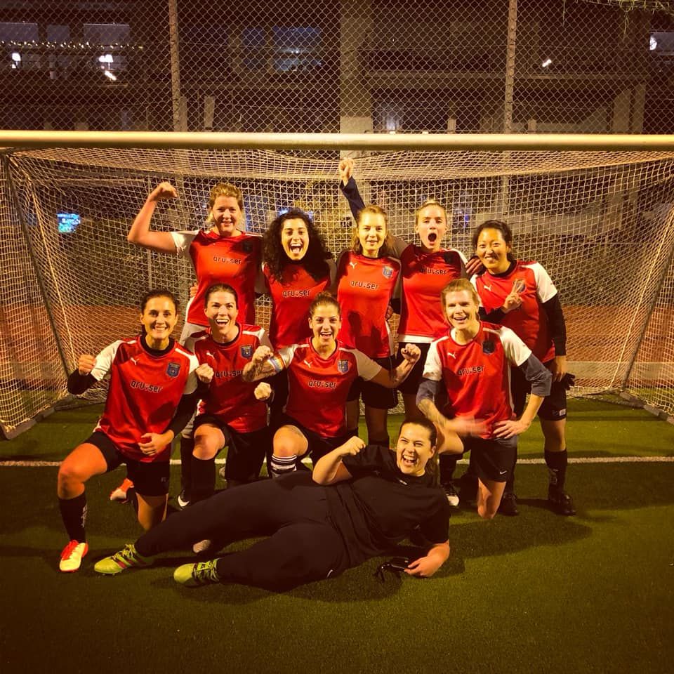 Stockholm All Stripes damfotbollssektion 2018